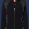 Damen Jacken Arosa, MicroFleece, Schwarz Winter ARO-10-SW-GRÖßE