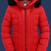 Damen Jacken Belvitesse Medium, FourStreAirTec, Red Winter BVDM-565-RD-GRÖßE