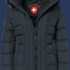 Damen Jacken Belvitesse Medium, PolyAirLite, Midnightblue Winter BVDM-44-MDB-GRÖßE
