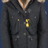 Damen Jacken Brasilera, ElWoAirTec, Anthrazit Winter BRAS-422-ANT-GRÖßE