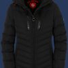 Damen Jacken Carmenere Lady, CloudAirTec, Schwarz Winter CARL-878-SW-GRÖßE