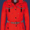 Damen Jacken Chocandy, NoSeAirTec, Firered Sommer COC-661-FRR-GRÖßE