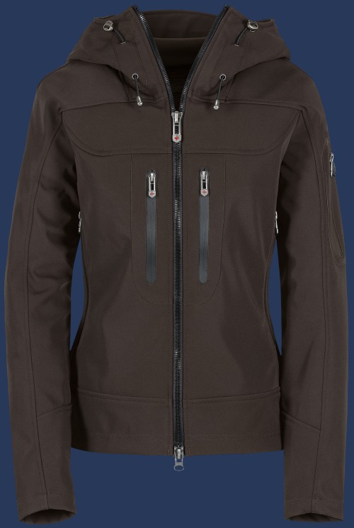 Damen Jacken Dynamica, DynashellAquaLight, Espresso Winter DYN-268-ES-GRÖßE