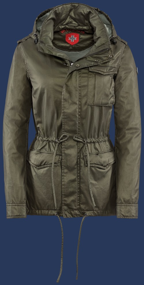 Damen Jacken Elitaire, MetLacHiTec, Armygrün Sommer ELIT-793-AG-GRÖßE