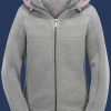 Damen Jacken Florida Lady, ScuWiLiHiTec, Lightgreymelange/Lavender Winter FLOL-1000-LGLA-GRÖßE