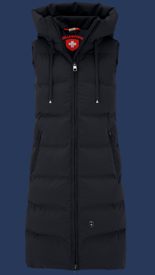 Damen Jacken Goldmine Long Vest, FourStreAirTec, Midnightblue Winter GOLDLV-565-MDB-GRÖßE