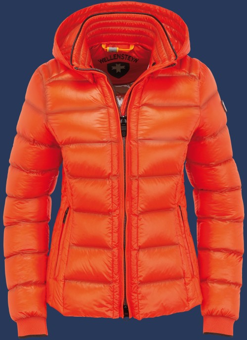 Damen Jacken Highclass Short, MoShiHiTec, Firered Winter HICLS-1001-FRR-GRÖßE