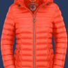 Damen Jacken Italy Hood, MoShiHiTec, Firered Winter ITALH-1001-FRR-GRÖßE
