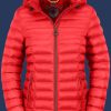 Damen Jacken Italy Hood, MoShiHiTec, Red Winter ITALH-1001-RD-GRÖßE