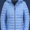 Damen Jacken Italy Hood, MoShiHiTec, Skyblue Winter ITALH-1001-SKY-GRÖßE