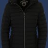 Damen Jacken Italy Hood, MoSoDuHiTec, Schwarz Winter ITALH-719-SW-GRÖßE