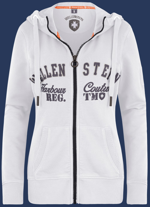 Damen Jacken Steuerbord Lady, French Terry 400, White Winter STBL-861-WTE-GRÖßE