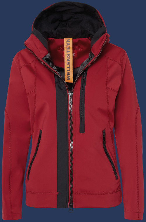 Damen Jacken Sugarcube, SilkyHiTec, Rot/Schwarz Winter SUGC-424-RSW-GRÖßE