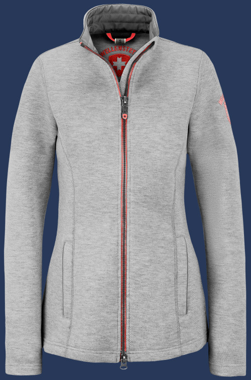 Damen Jacken Tampa Lady, ScuWiLiHiTec, Lightgreymelange/Neonpink Winter TAML-1000-LGNP-GRÖßE