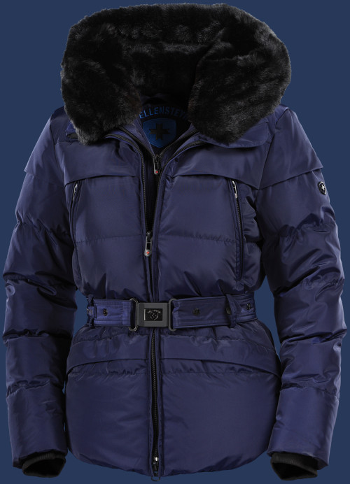 Damen Jacken Tivana, TiSaAirTec, Dunkelblau Winter TIV-382-DB-GRÖßE