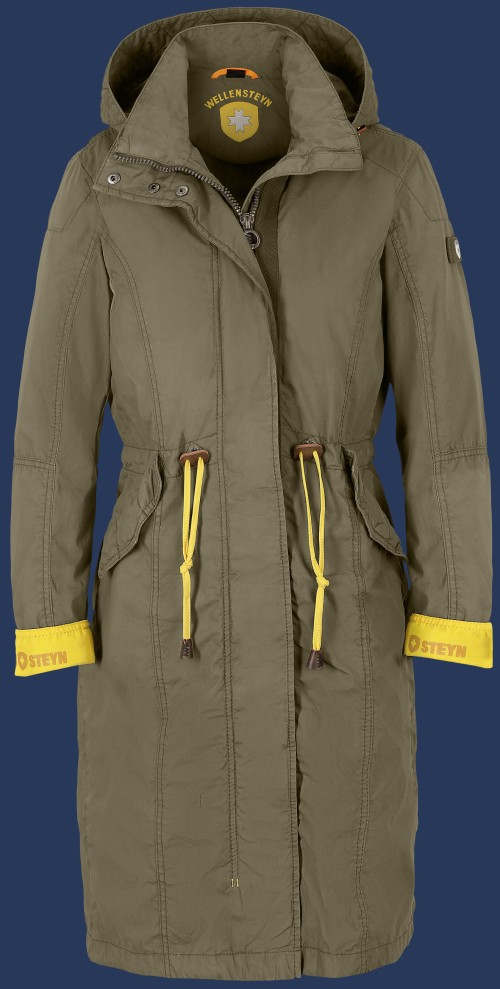 Damen Mäntel Cornfield Long, ApoHiTec, Darkarmy Sommer COFIL-108-DA-GRÖßE