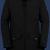 Damen Mäntel Cucilla, TiSaAirTec, Schwarz Winter CUCI-382-SW-GRÖßE