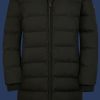 Damen Mäntel Goldmine Extra Long, FourStreAirTec, Schwarz Winter GOLDX-565-SW-GRÖßE