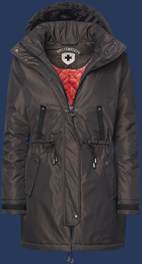 Damen Mäntel Mississippi, MixAirTec, Coffee Winter MISS-502-COF-GRÖßE