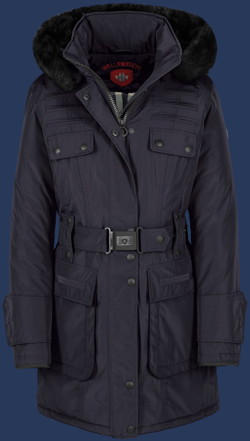 Damen Mäntel Mystery, TiSaAirTec, Dunkelblau Winter MYST-382-DB-GRÖßE