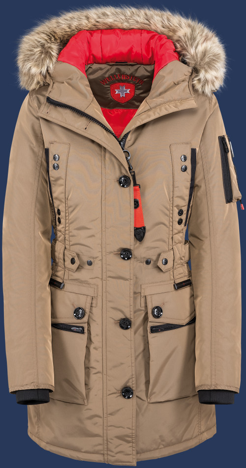 Damen Mäntel Quasar Lady, GolDoxAirTec, Khaki Winter QUAL-375-KKI-GRÖßE
