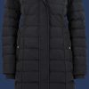 Damen Mäntel Santorin Super Long, TiSaAirTec, Midnightblue Winter SASL-382-MDB-GRÖßE