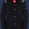 Damen Mäntel Schneezauber, StroBoAirTec, Midnightblue Winter SZ-870-MDB-GRÖßE