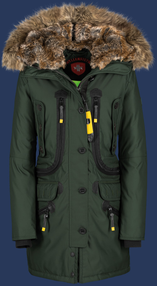Damen Mäntel Seewolf Lady, RainbowAirTec, Combugreen Winter SEEL-66-CGN-GRÖßE