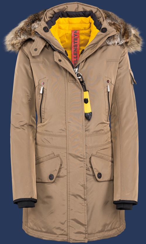 Damen Mäntel Snowdome Lady, GolDoxAirTec, Khaki Winter SNOL-375-KKI-GRÖßE
