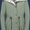 Damen Mäntel Sommerparka, SeSilEstAirTec, Salbei/Cocos Sommer SOMP-994-SACO-GRÖßE