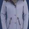 Damen Mäntel Sommerparka, SeSilEstAirTec, Smokeblue/Midnightblue Sommer SOMP-994-SBMD-GRÖßE