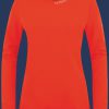 Damen Pullover Beachpullover Lady, FrenchTerryCoPoly, Neonpeachmelange Winter BCPL-924-NPM-GRÖßE