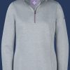 Damen Pullover Naples Lady, ScuWiLiHiTec, Lightgreymelange/Lavender Winter NAPL-1000-LGLA-GRÖßE