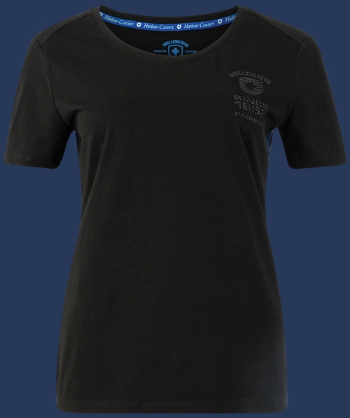 Damen T-Shirts T-Shirt Lady OTLSU, LuNitCTec, Schwarz Sommer OTLSU-972-SW-GRÖßE