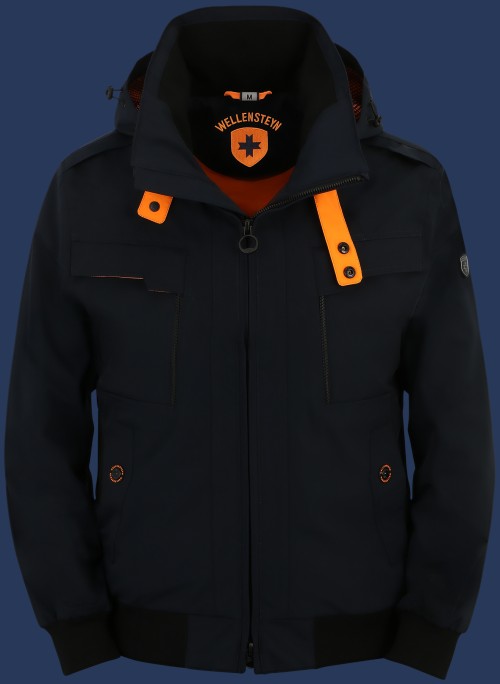 Herren Jacken Admiralty, StroBoAirTec, Darknavy Sommer ADMI-870-DN-GRÖßE