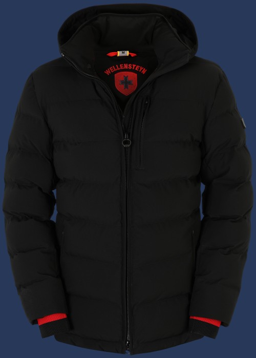 Herren Jacken Blackbird Men Medium, FourStreAirTec, Schwarz Winter BBMM-565-SW-GRÖßE