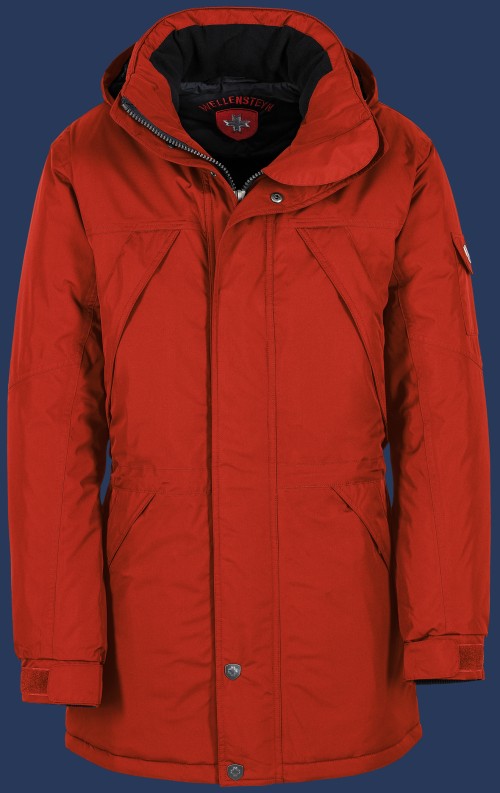 Herren Jacken Brandungsparka, PolyHiTec, Rot Winter BP-04-RT-GRÖßE