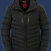 Herren Jacken Carmenere Men, CloudAirTec, Schwarz Winter CARM-878-SW-GRÖßE