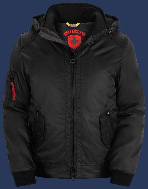 Herren Jacken Cicero Winter, BoWiAirTec, Schwarz Winter CICW-1028-SW-GRÖßE