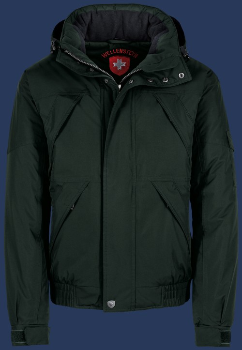 Herren Jacken Cliffjacke, PolyHiTec, Dunkelgrün Winter CJ-04-DG-GRÖßE