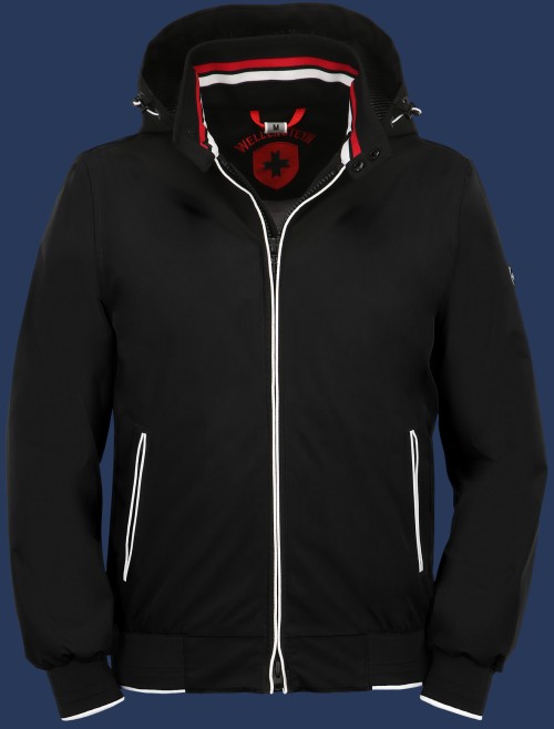 Herren Jacken College, HiDansAirTec, Black/Cocos/Cocos Sommer COLL-825-BCC-GRÖßE