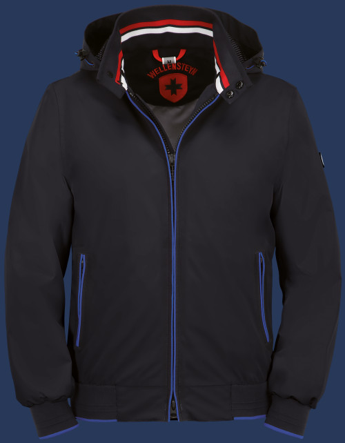 Herren Jacken College, HiDansAirTec, Darknavy/Royalblue Sommer COLL-825-DARO-GRÖßE