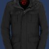 Herren Jacken Colonel, MackHiTec, Schwarz Sommer CONE-1030-SW-GRÖßE