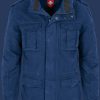 Herren Jacken Colonel, RockCotton, Royalblau Sommer CONE-888-RB-GRÖßE