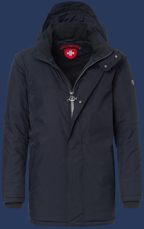 Herren Jacken England, PolyHiTec, Dunkelblau Winter EN-04-DB-GRÖßE