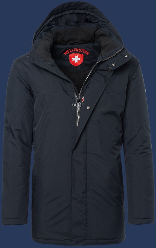 Herren Jacken England-Sommer, PolyAirLite, Dunkelblau Sommer ENS-44-DB-GRÖßE