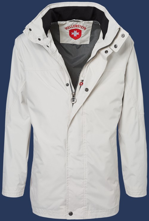 Herren Jacken England-Sommer, PolyAirLite, Hellsand Sommer ENS-44-HSN-GRÖßE