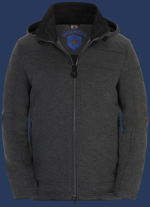 Herren Jacken Florida Men, ScuWiLiHiTec, Darkgreymelange/Rainbow Winter FLOM-1000-DGRB-GRÖßE