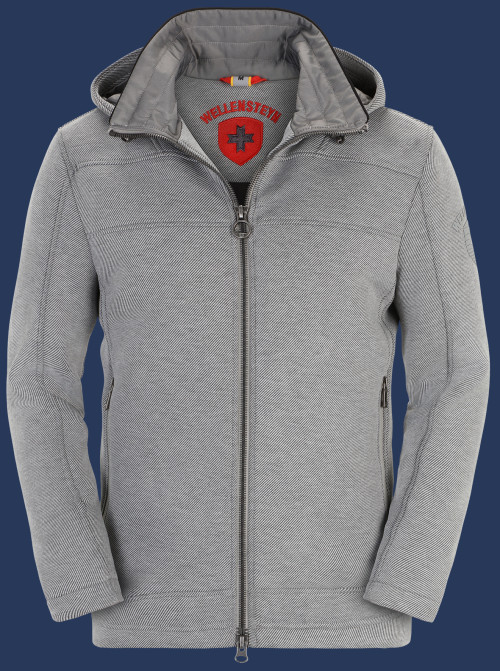 Herren Jacken Florida Men, ScuWiLiHiTec, Lightgreymelange/Silverreflective Winter FLOM-1000-LGSR-GRÖßE