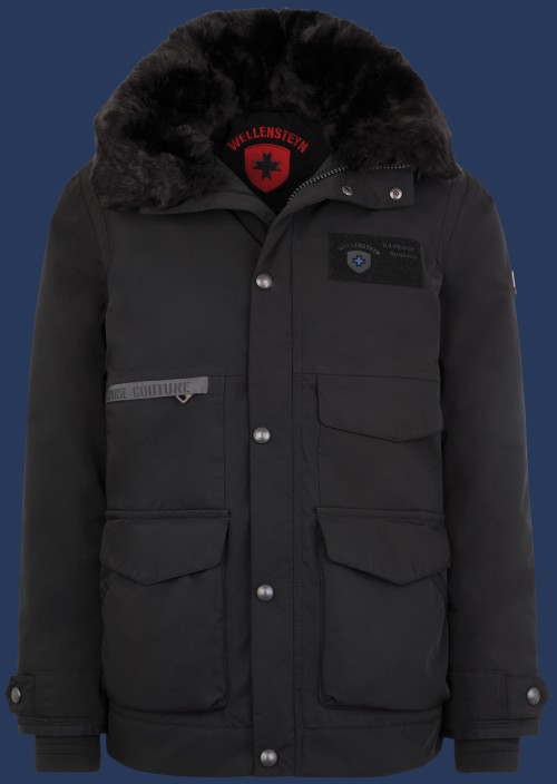 Herren Jacken ICMN, StroBoAirTec, Schwarz Winter ICMN-870-SW-GRÖßE